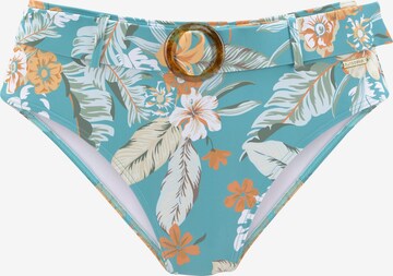 SUNSEEKER Bikinibroek in Blauw: voorkant