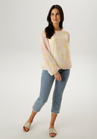 Aniston SELECTED Blouse in Beige