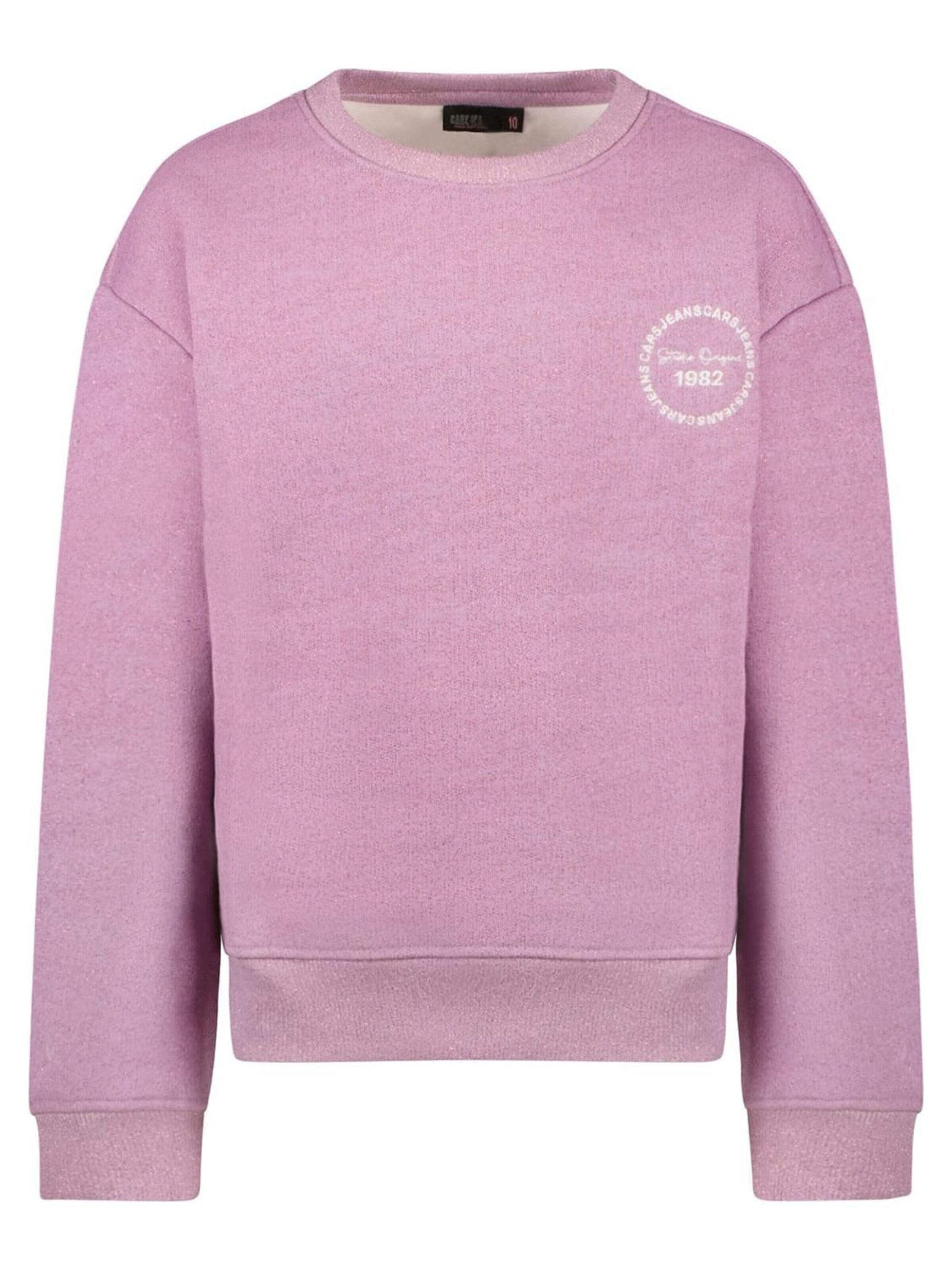 CARS Sweatshirt in Purple: front