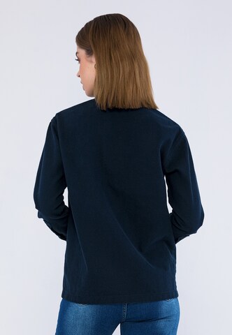 Basics and More Blouse 'Amirah' in Blue
