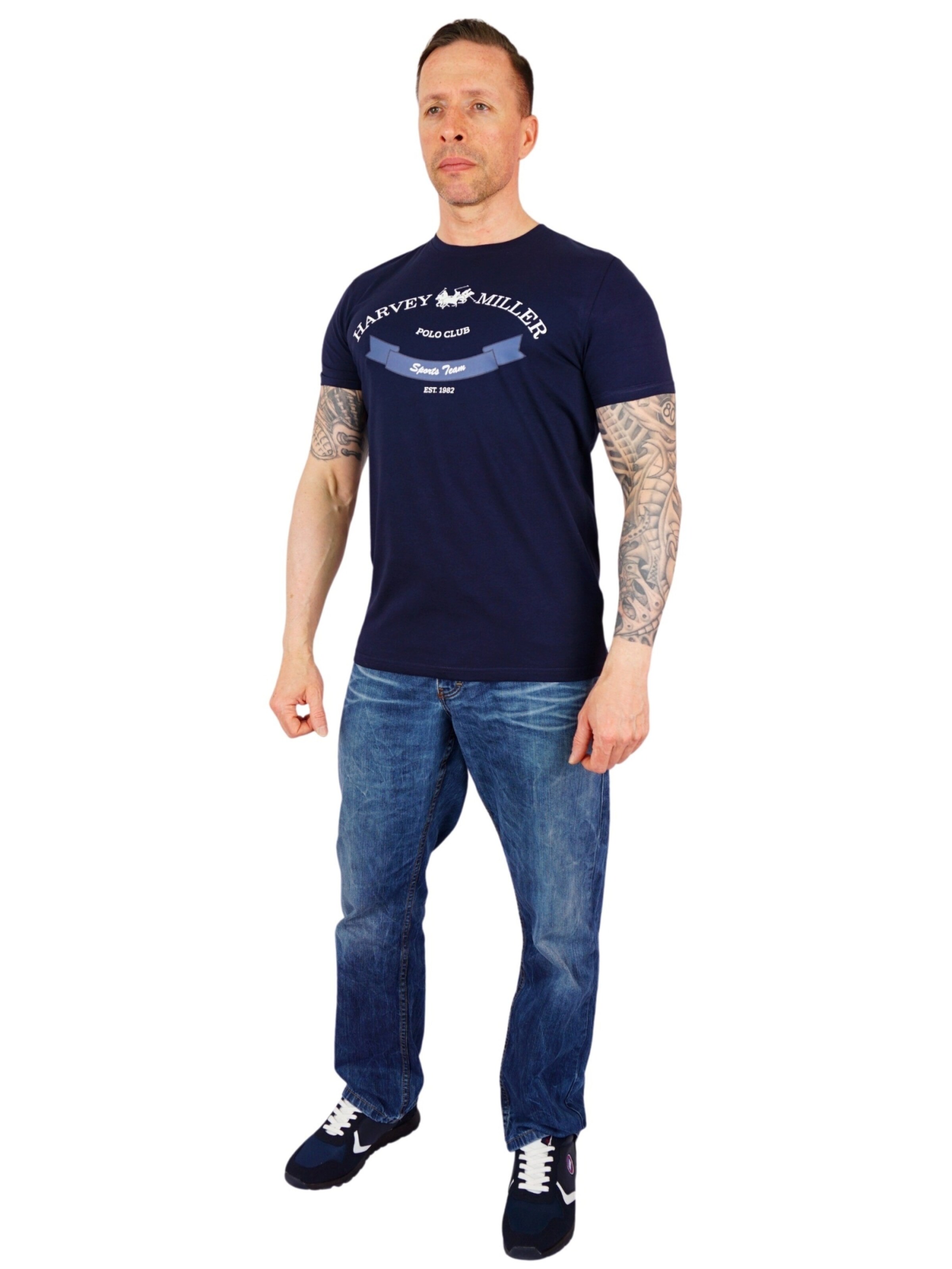 HARVEY MILLER Bluser & t-shirts i blå