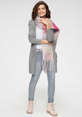 TAMARIS Strickjacke in Grau