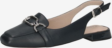 CAPRICE Slingpumps in Blauw: voorkant