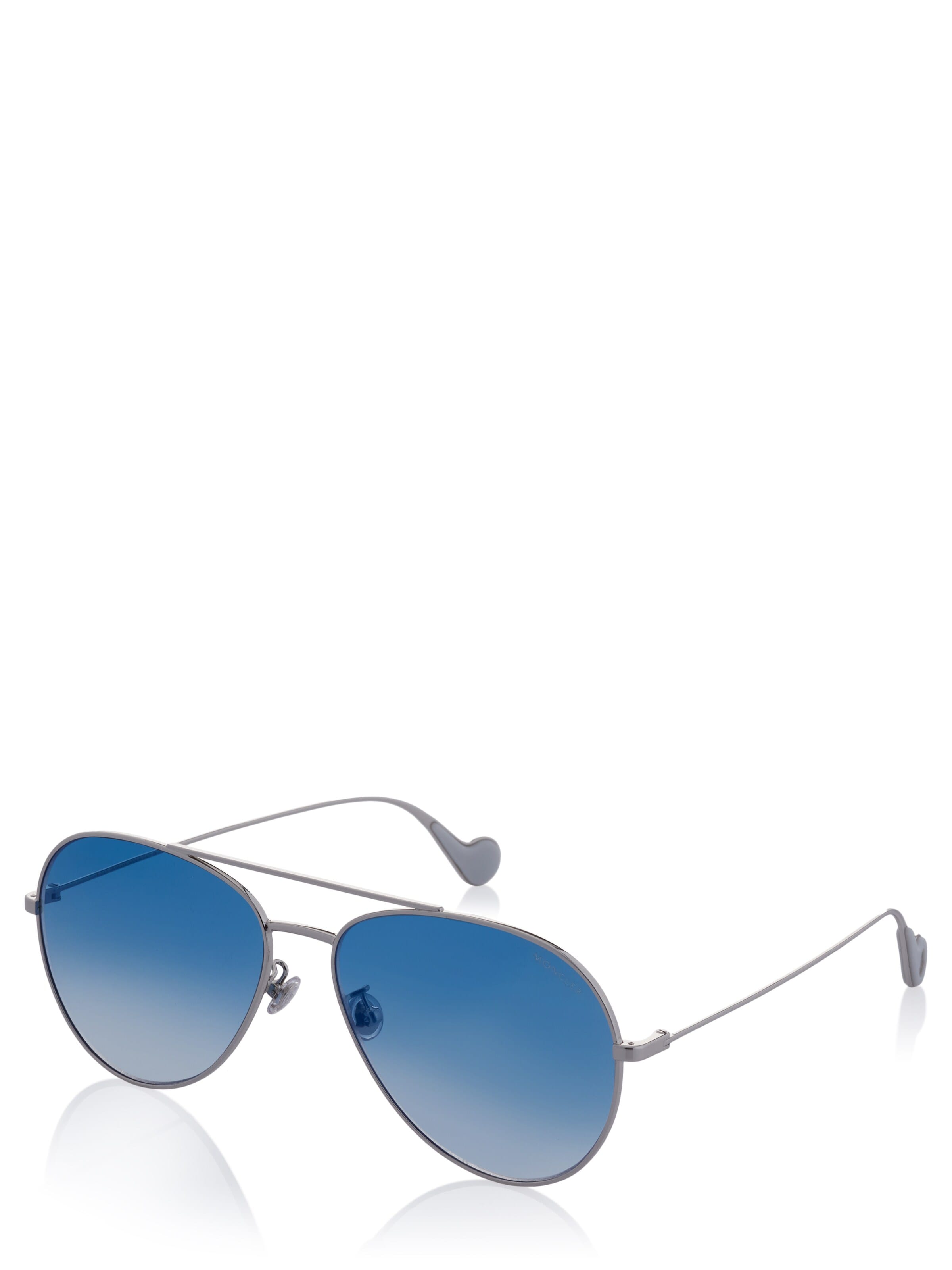 MONCLER Sunglasses 'Moncler Sonnenbrille' in Silver: front