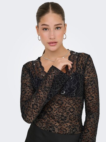 ONLY Shirt 'ONLChloe' in Zwart