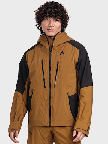 Veste outdoor 'Lufeld' Schöffel en marron : devant