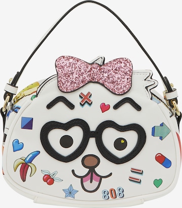 MYMO Handtas 'Pop Eyetheme' in Wit: voorkant
