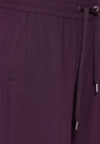 STREET ONE Loosefit Hose in Lila
