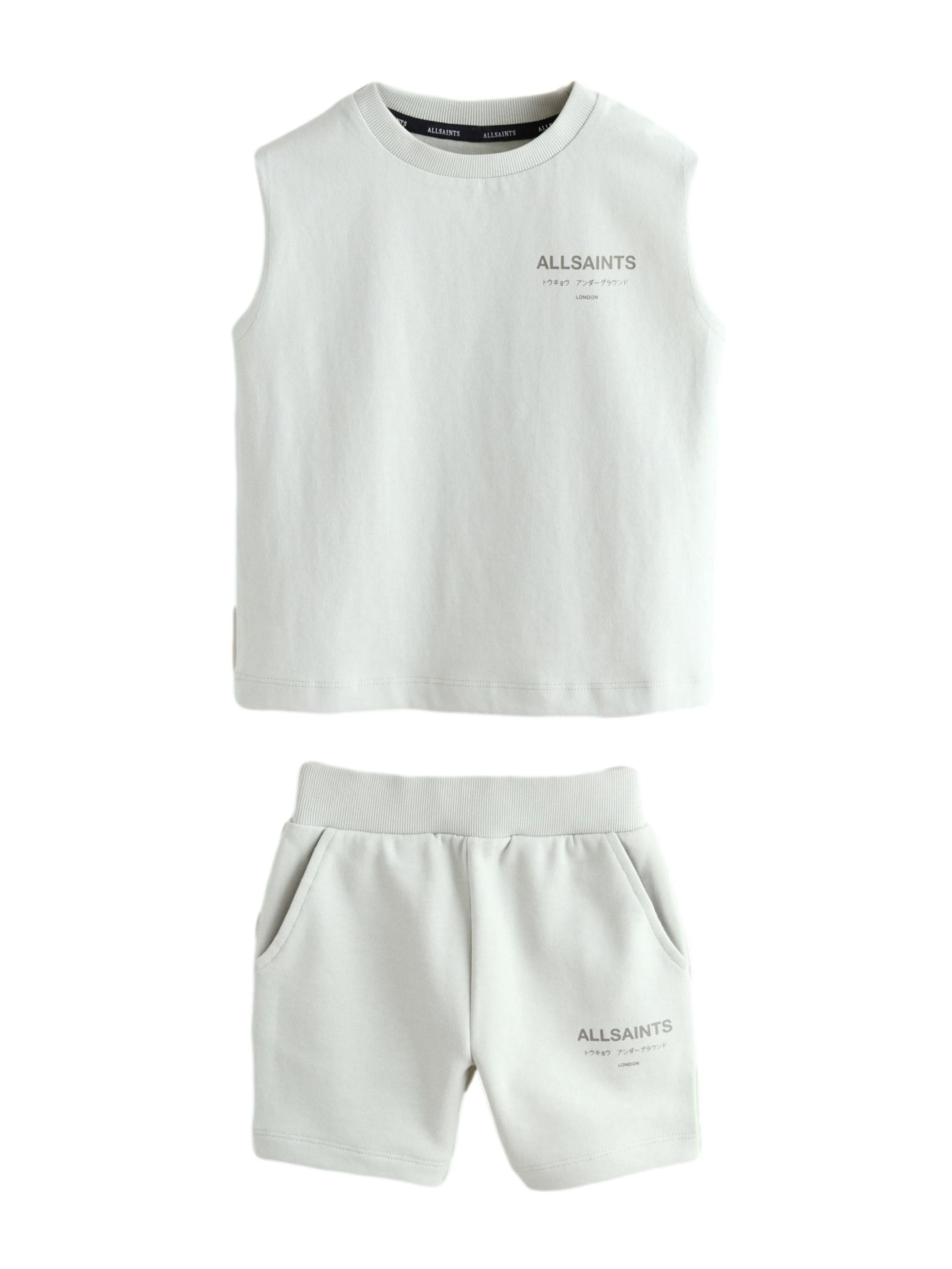 smALLSAINTS Set in Grau: Vorderseite