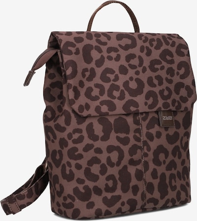 ZWEI Rucksack 'MADEMOISELLE.M MR8' in One Size in braunmeliert, Produktansicht