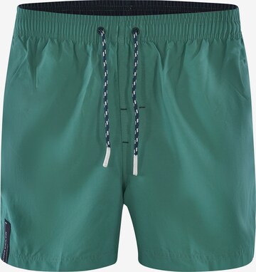 TOM TAILOR Board Shorts ' PIET ' in Green: front