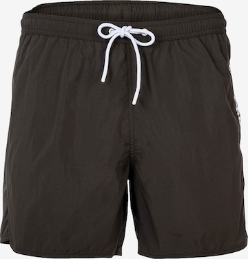 Shorts de bain Emporio Armani en noir : devant