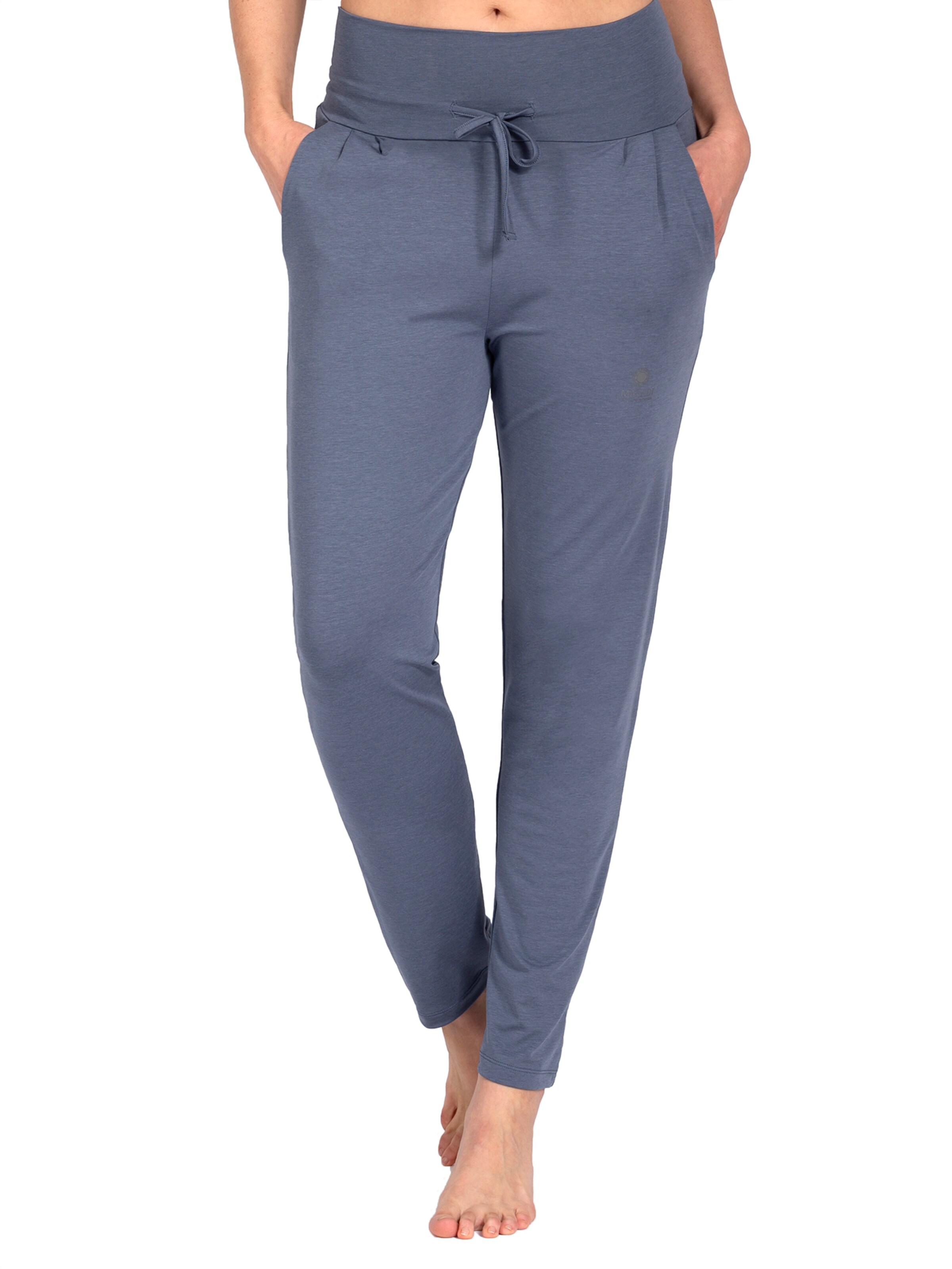 Magadi Regular Sporthose 'Susan' in Blau: Vorderseite