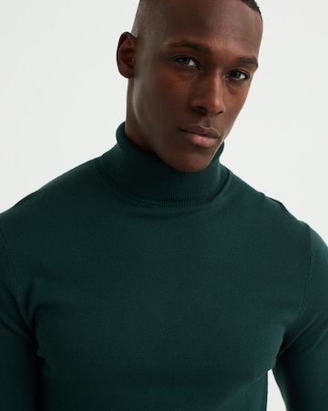 WE Fashion Sweter w kolorze zielony