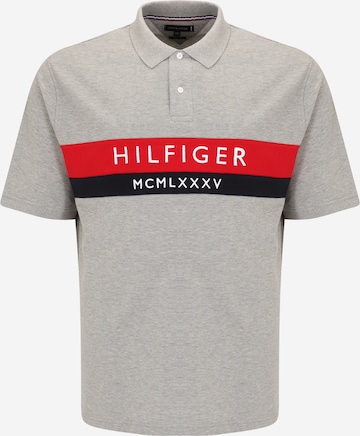 Tommy Hilfiger Big & Tall Poloshirt in Grau: predná strana