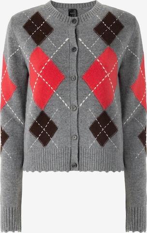 PINKO Knit cardigan 'Maglieria' in Grey: front