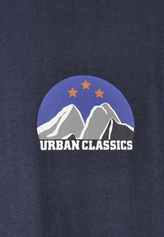 T-Shirt Urban Classics en bleu