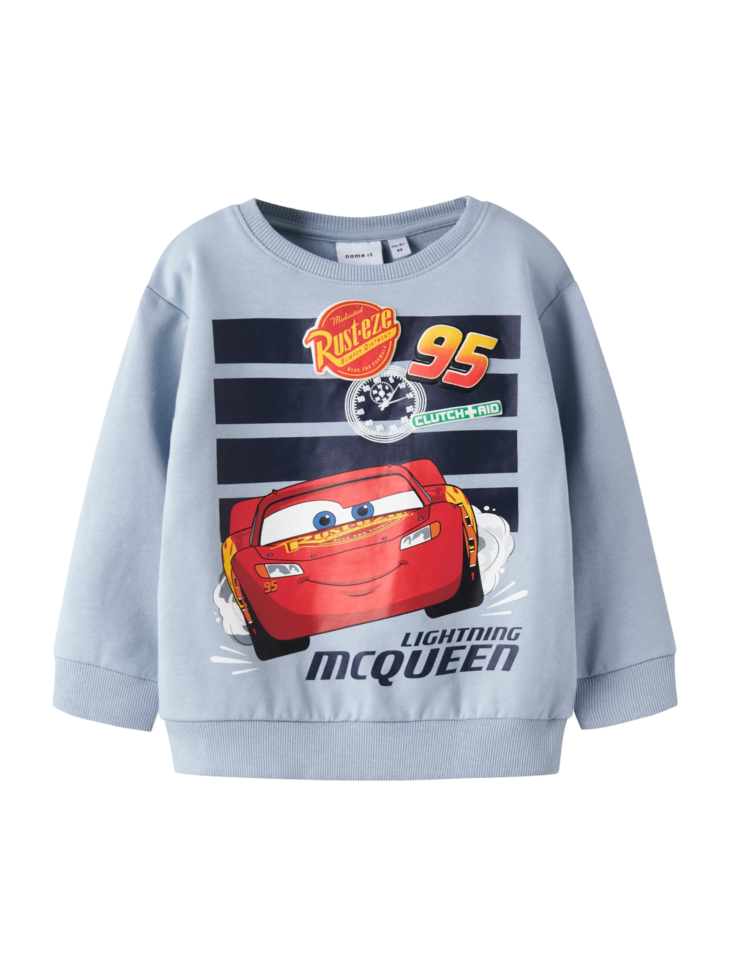 NAME IT Dressipluus 'NMMFRANZI CARS', värv sinine: eest vaates