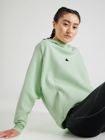 Felpa sportiva 'Z.N.E.' di ADIDAS SPORTSWEAR in verde