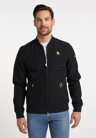 Schmuddelwedda Between-Season Jacket in Black: front