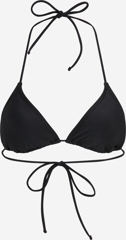 RIP CURL Triangle Bikini top in Black: front