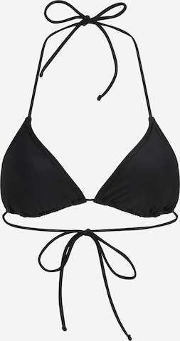 Top per bikini di RIP CURL in nero: frontale