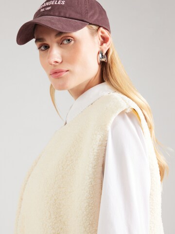 Hailys - Chaleco 'Ri44ona' en blanco
