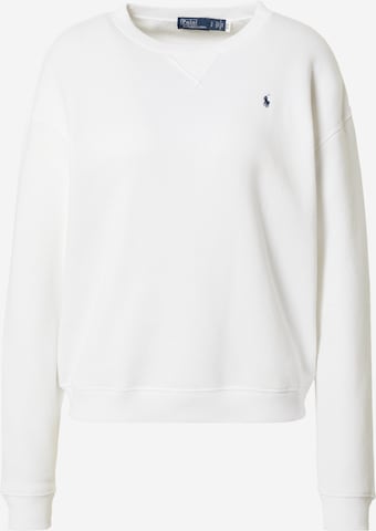 Polo Ralph Lauren Sweatshirt in White: front