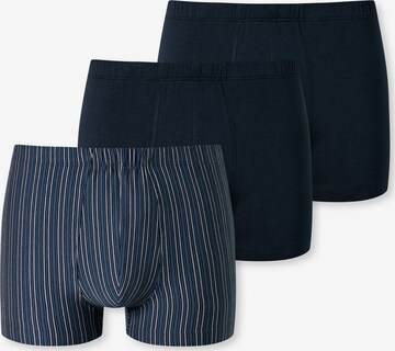 SCHIESSER - Calzoncillo boxer en azul: frente