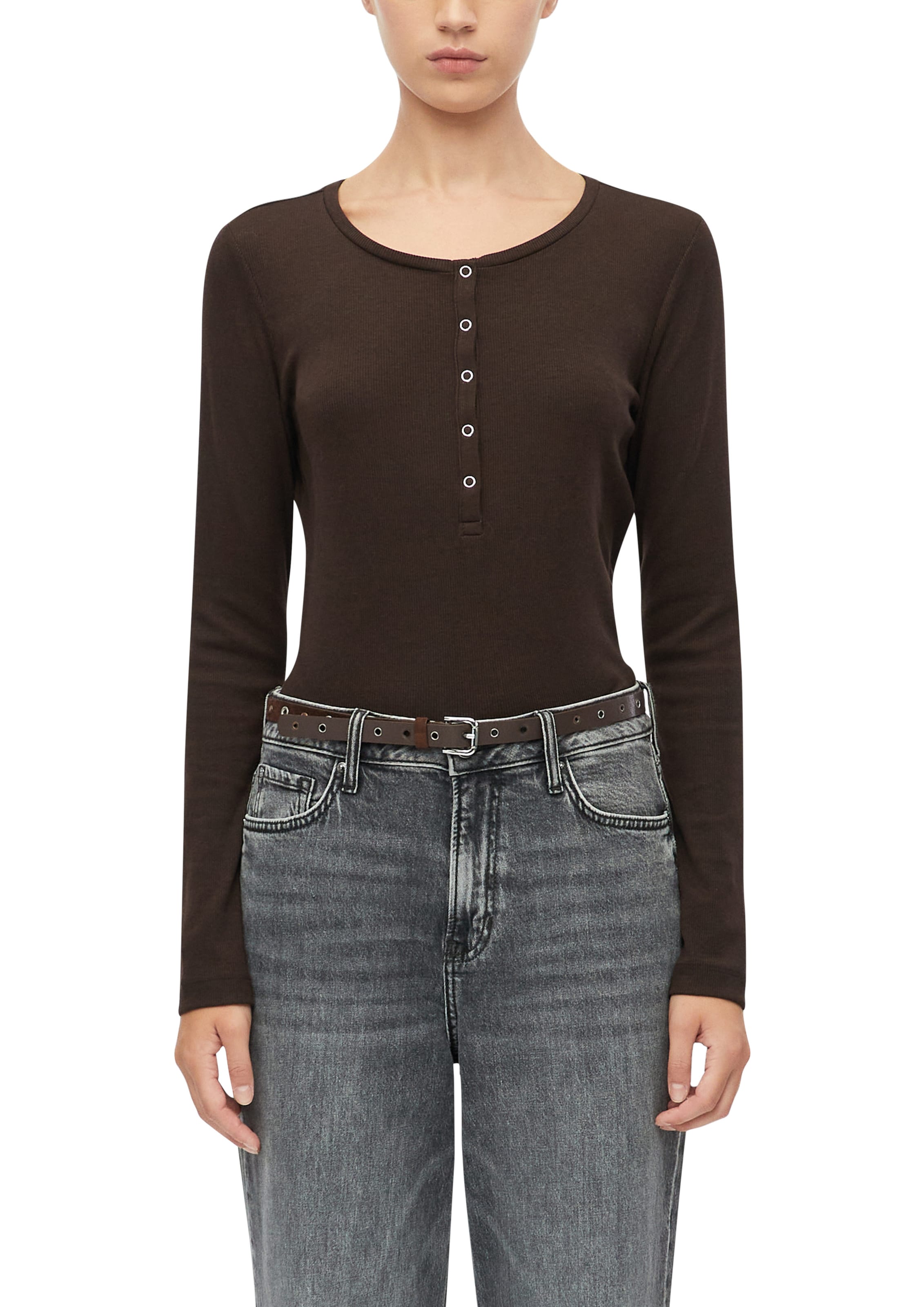 s.Oliver Regular Jeans in Grijs: voorkant