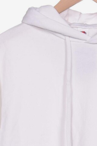 FRUIT OF THE LOOM Sweatshirt & Zip-Up Hoodie in M in White