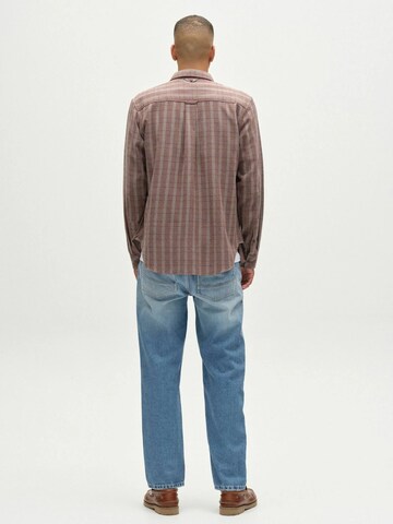 Regular fit Camicia 'Sven' di GABBA in arancione