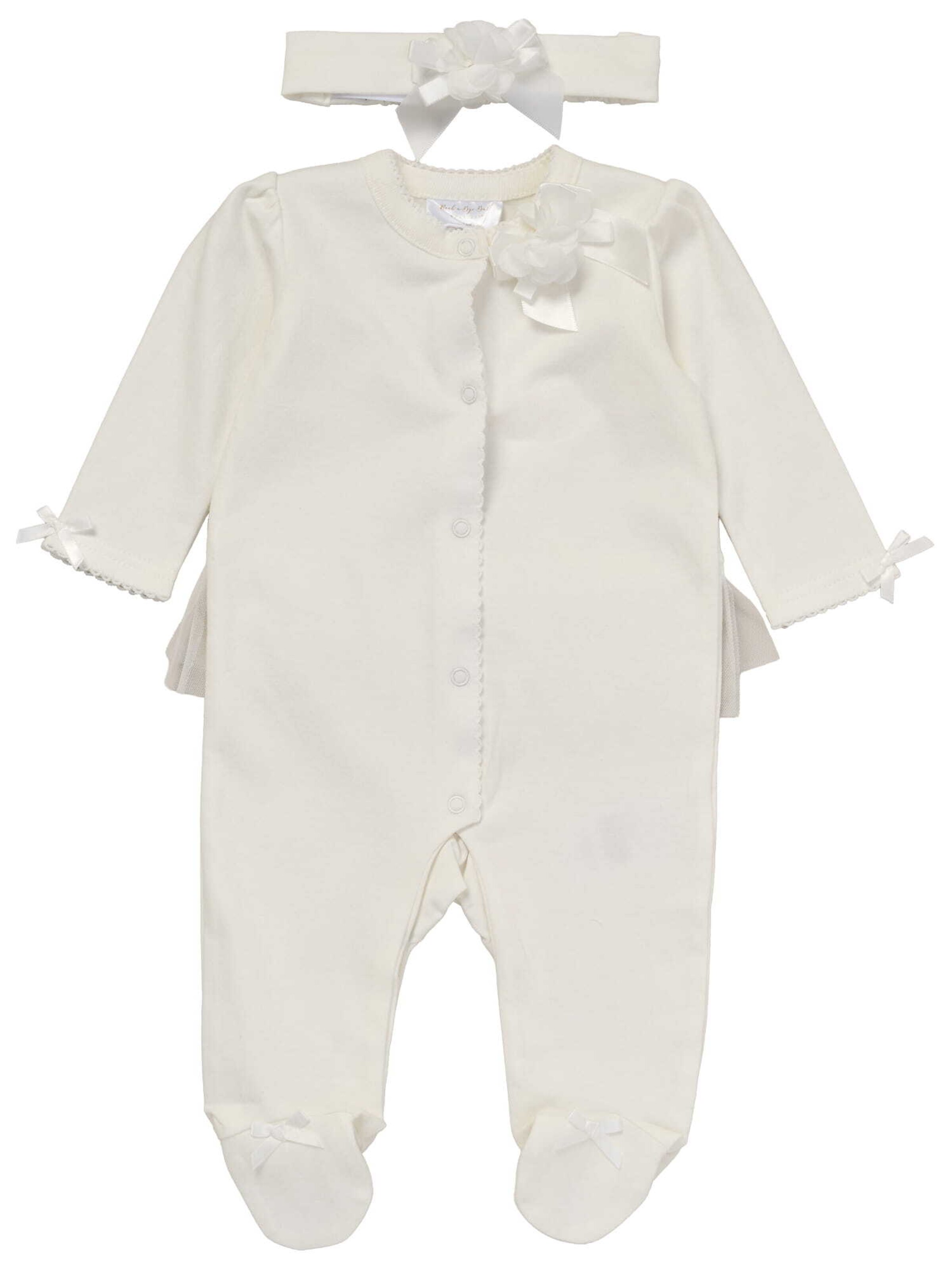 Barboteuse / body Rock a Bye Baby Boutique en beige : devant