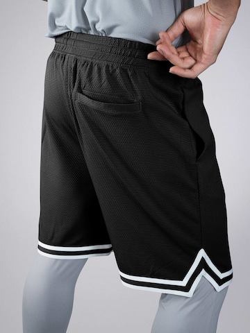 Boardshorts 'Pantoneclo Men’s Gym Shorts with Side Gasket' PANTONECLO en noir