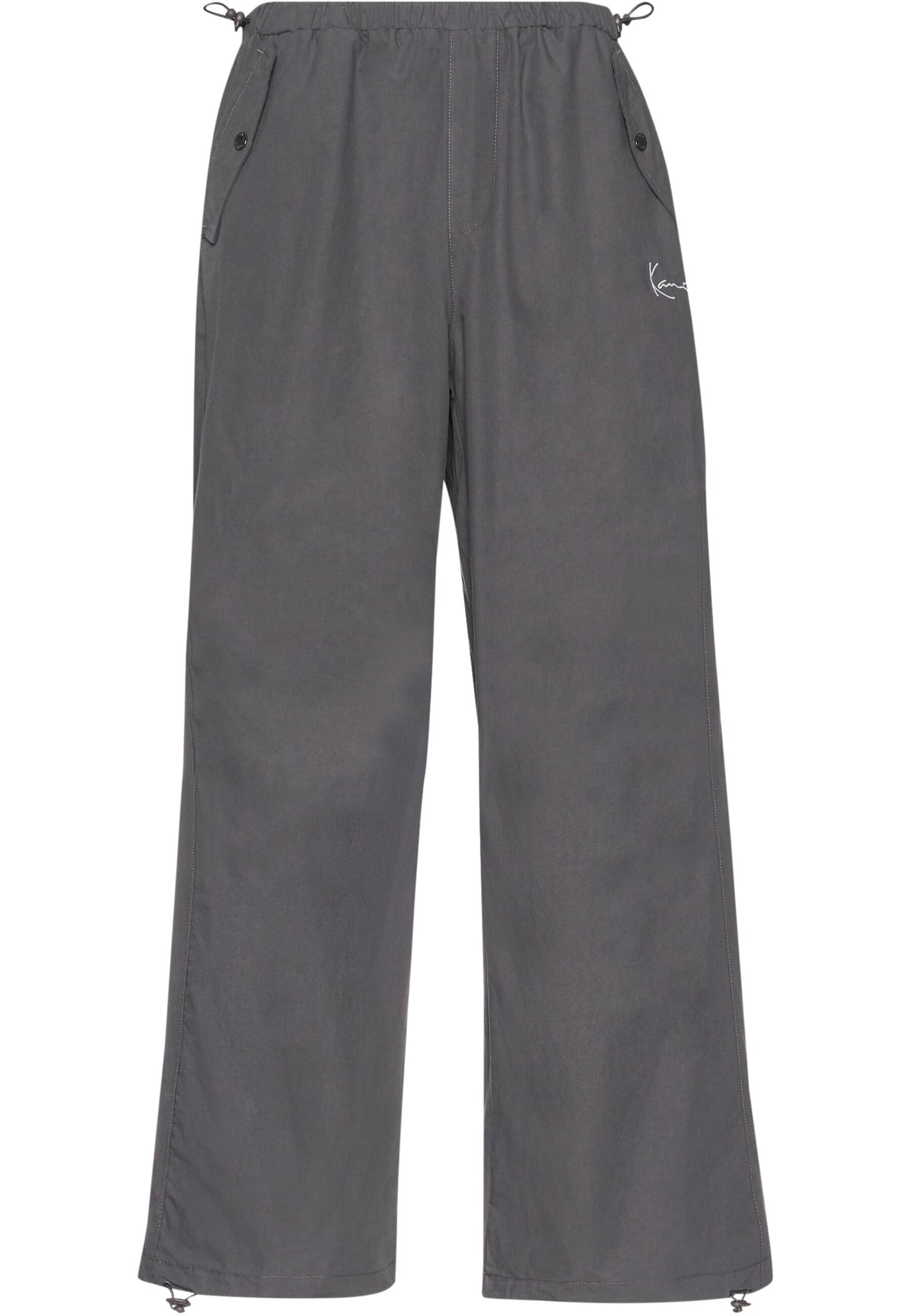 Karl Kani Loose fit Pants in Grey: front