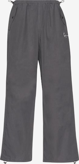 Pantaloni Karl Kani di colore grigio scuro / bianco, Visualizzazione prodotti