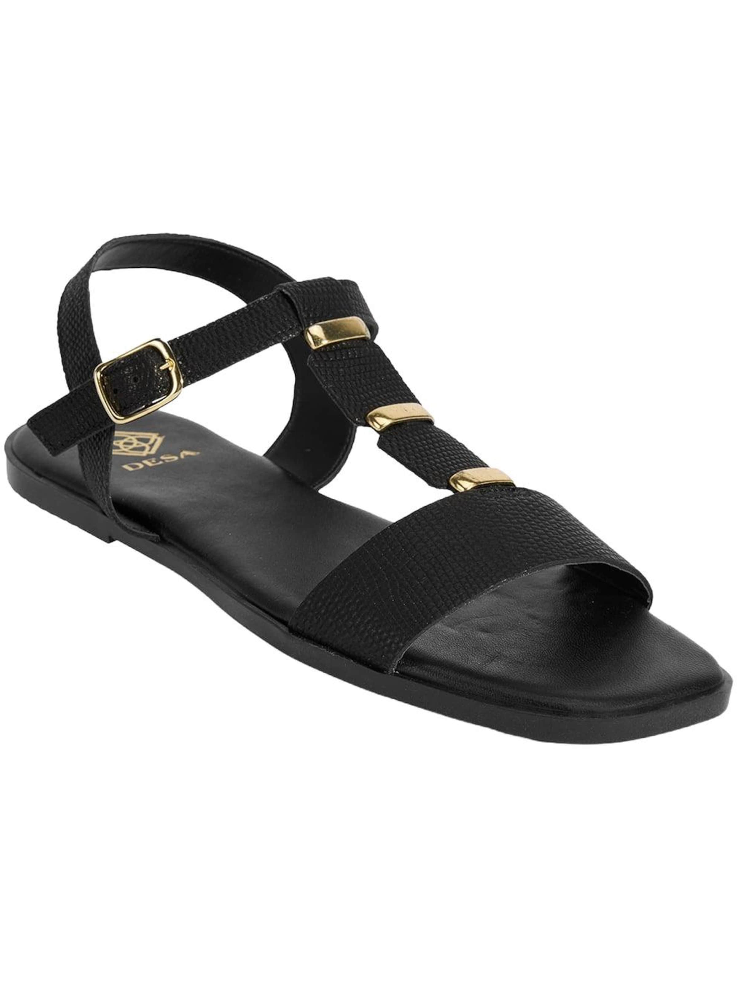 Desa Sandal 'Sandalen' in Black