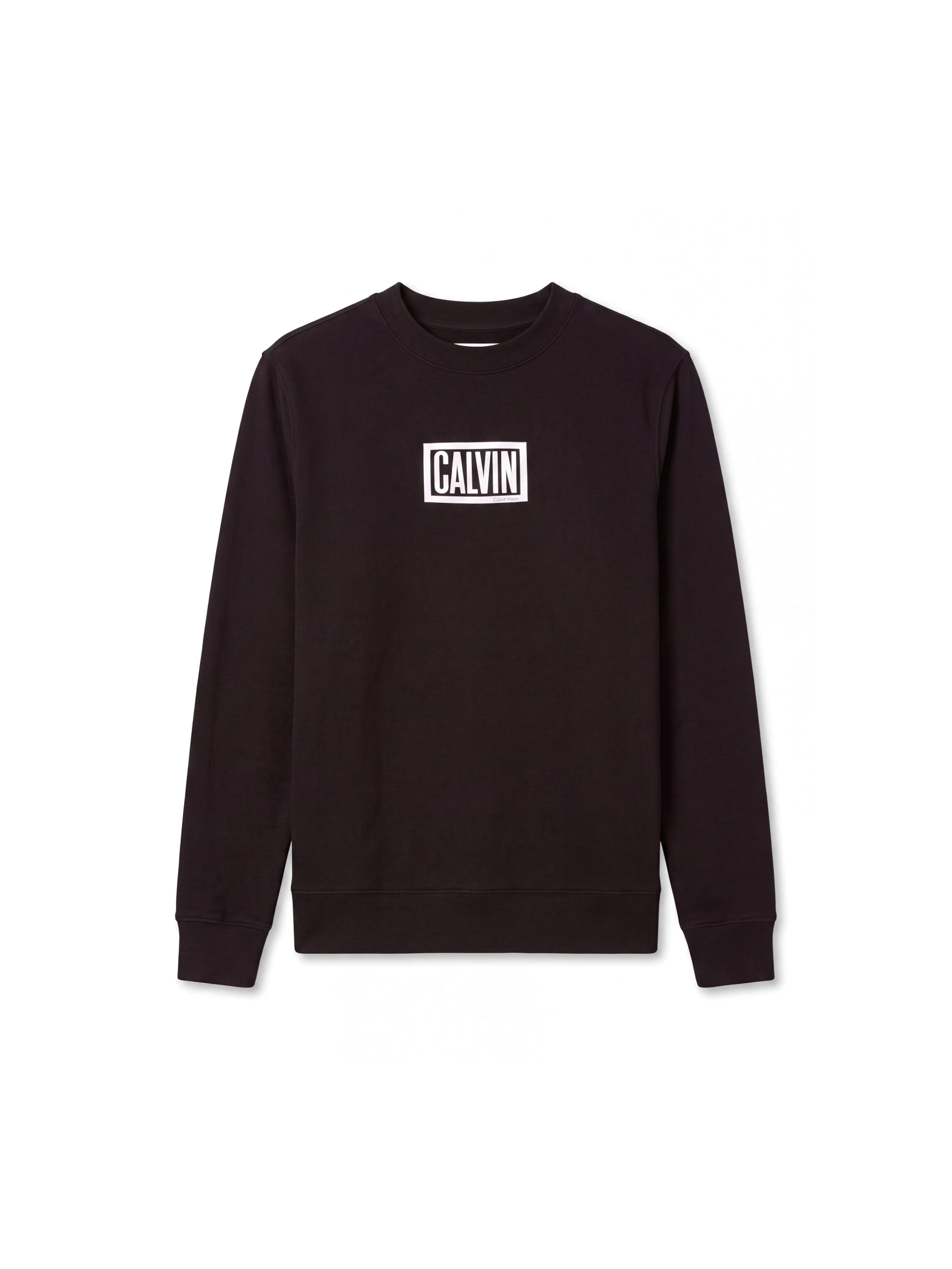 Calvin Klein Jeans - Sudadera en negro: frente