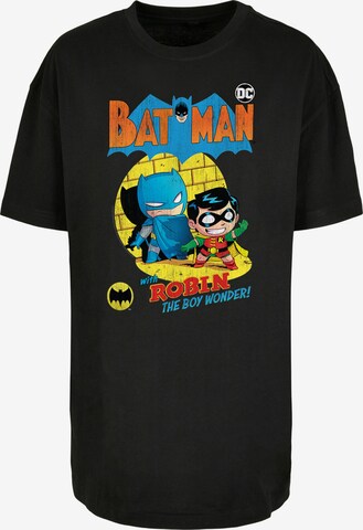 F4NT4STIC Shirt 'Super Friends Batman The Boy Wonder' in Zwart: voorkant
