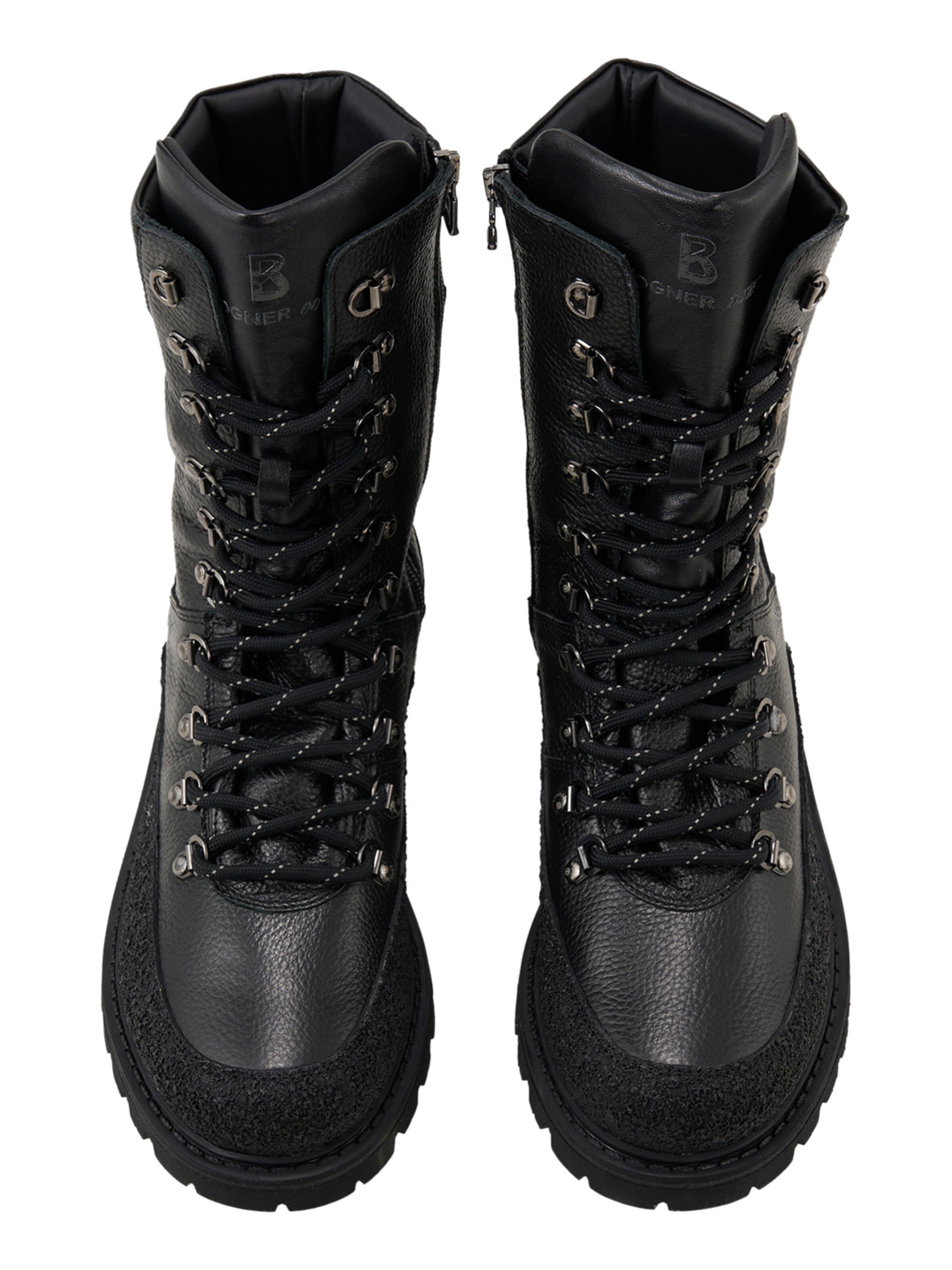 BOGNER Schnürstiefel  'Helsinki 007' in Schwarz