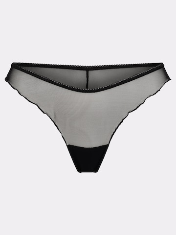 Erlich Textil - Tanga 'ICONIC' em preto: frente