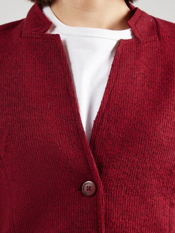 Blazer TOM TAILOR en rouge