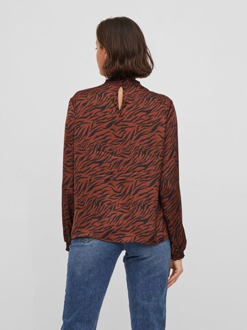 VILA Blouse in Bruin