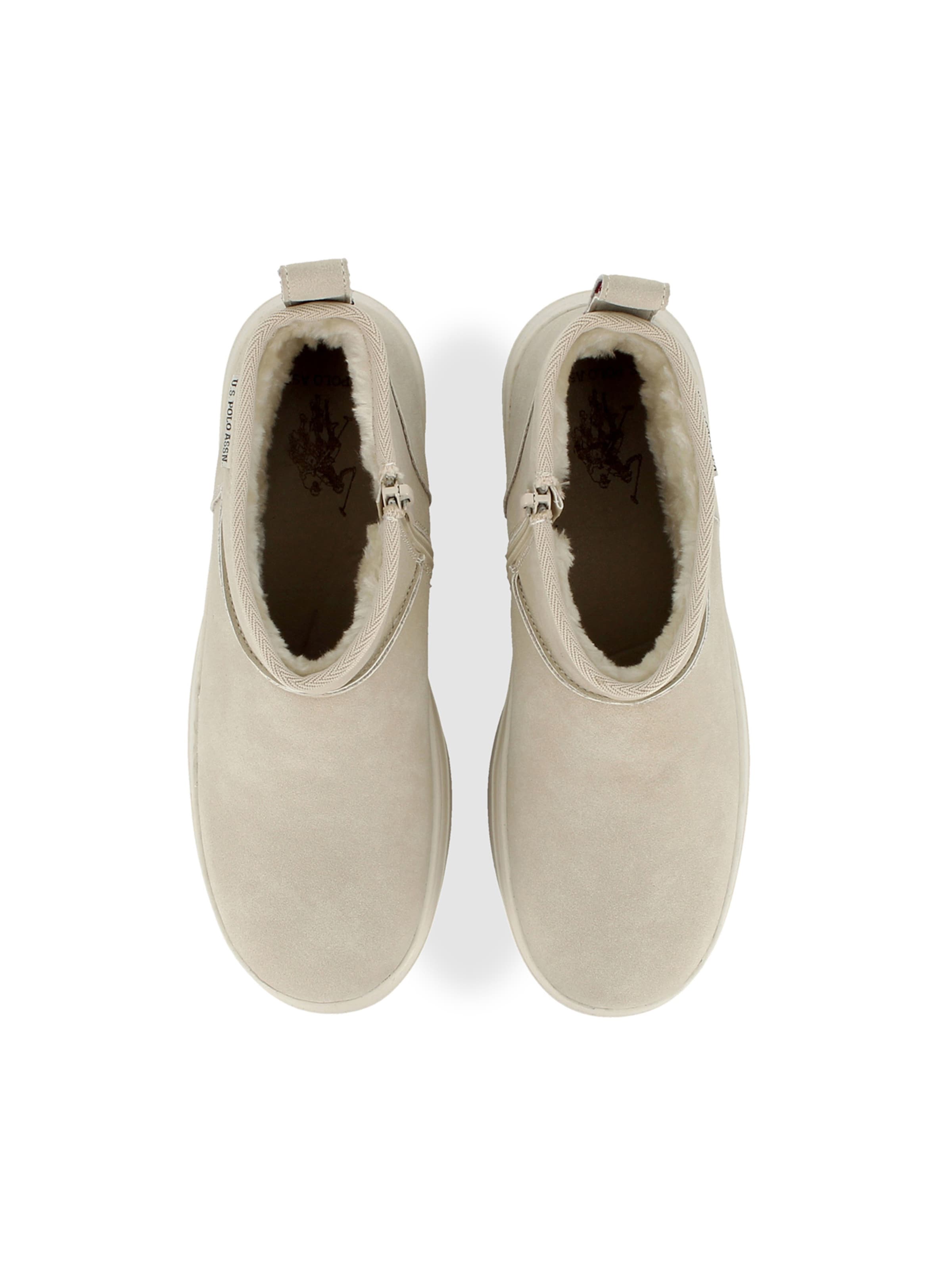 US POLO ASSN. Boots 'Icy' in Beige: top
