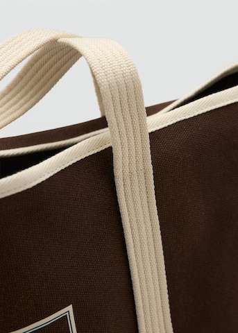 MANGO MAN Shopper in Braun
