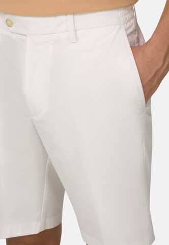Boggi Milano Slimfit Παντελόνι τσίνο σε λευκό