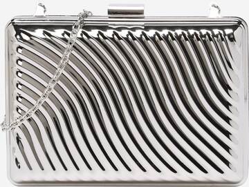 GLAMOROUS Clutch in Silber