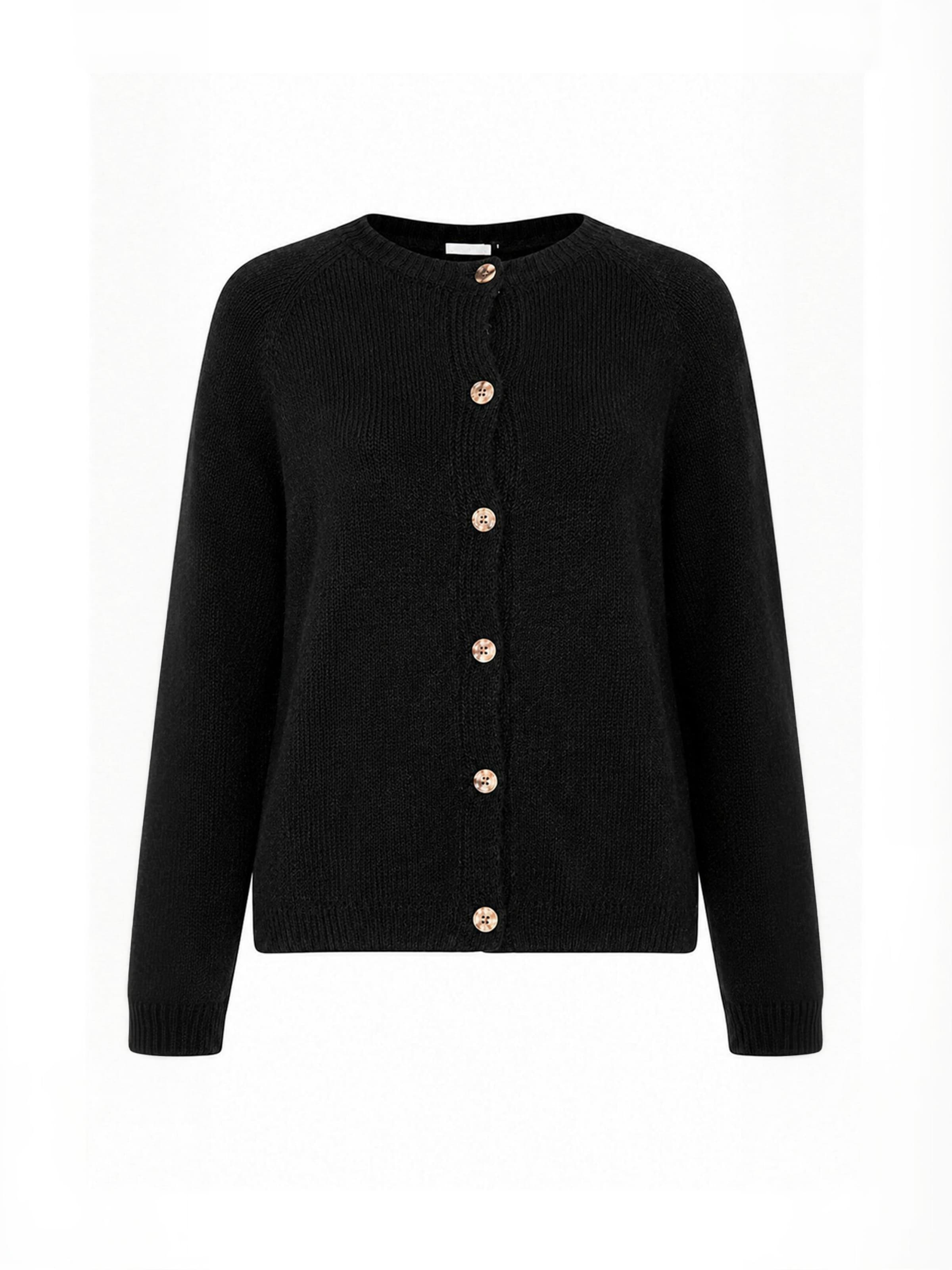 Opal Studio Knit cardigan ' Filuca ' in Black: front
