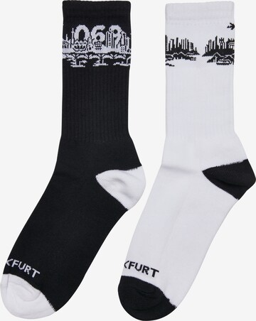 Chaussettes Mister Tee en noir : devant