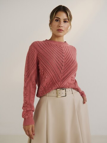 Pullover 'Elisabet' di Guido Maria Kretschmer Women in rosa: frontale